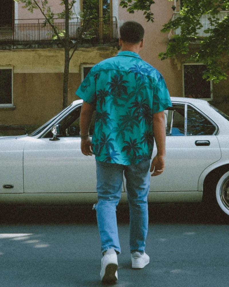 CAMISA HAWAIANA DE MIAMI DE LOS 80